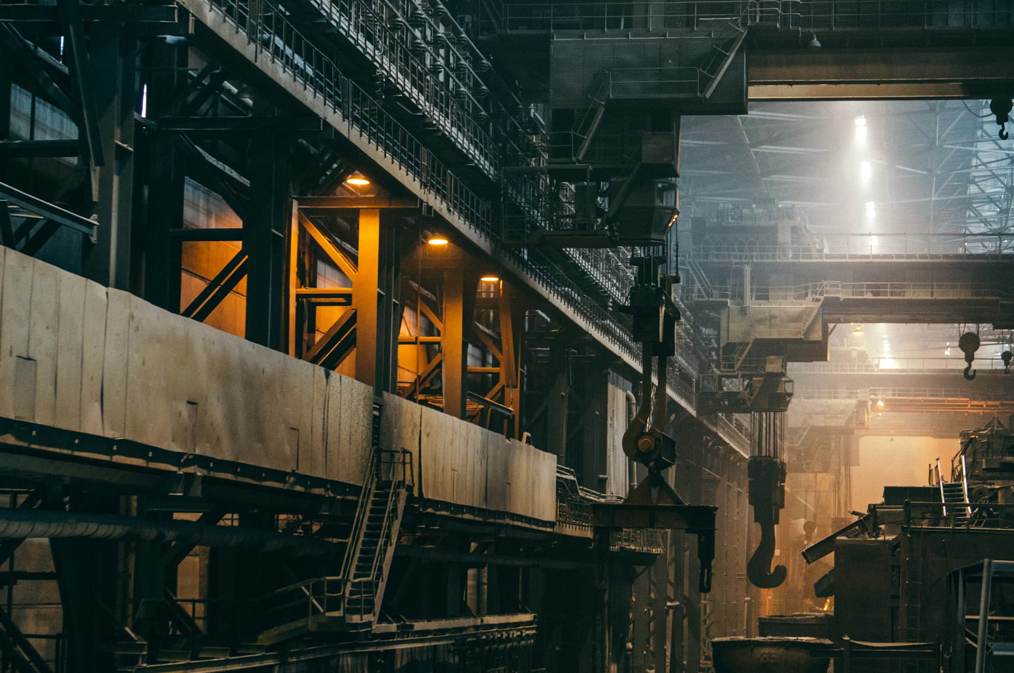 Dark Factory Background Placeholder